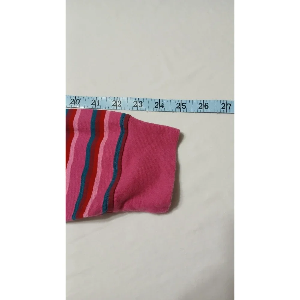 Parra Men's 100% Cotton Mid Weight Pink Striped Long Sleeve‎ Shirt Size Medium - Picture 9 of 9